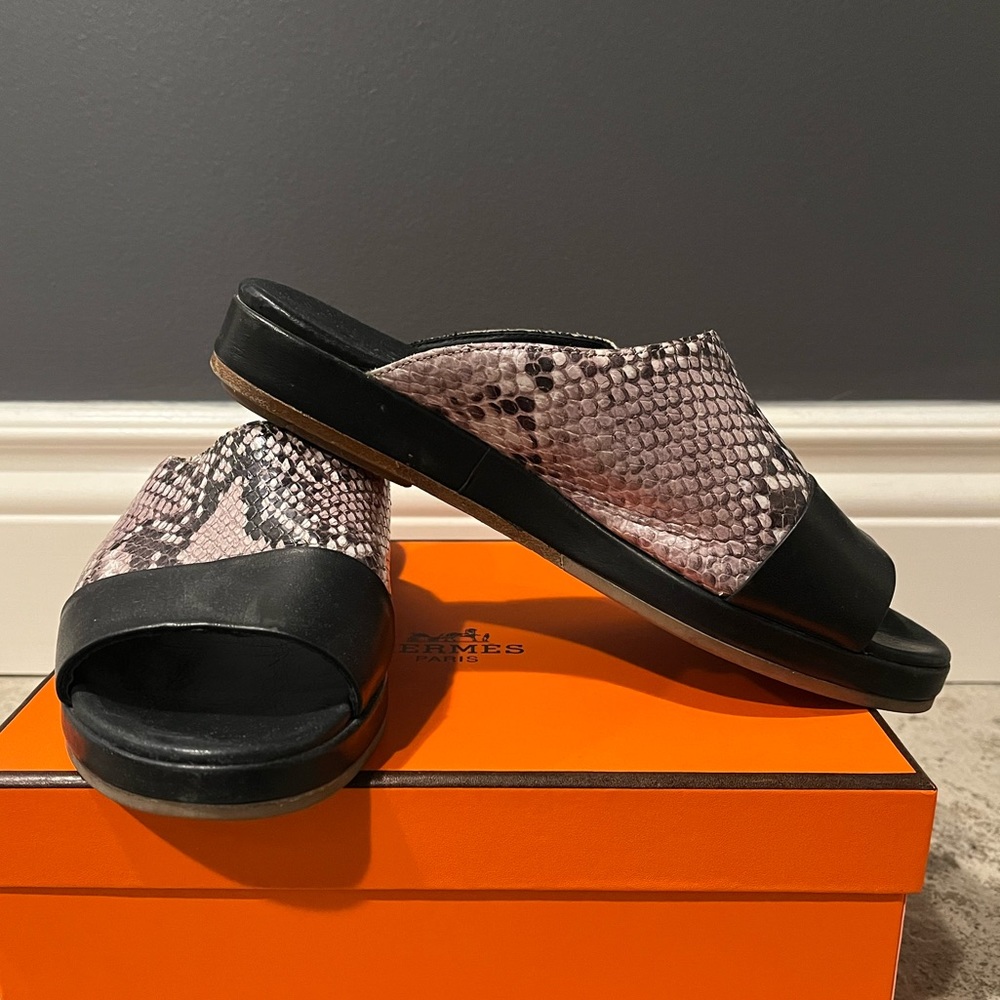 Rag & Bone Leather Slides - EUC